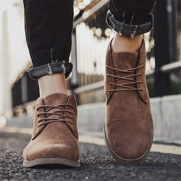 Men's Practical Ankle Boots Support Durable Blend 7