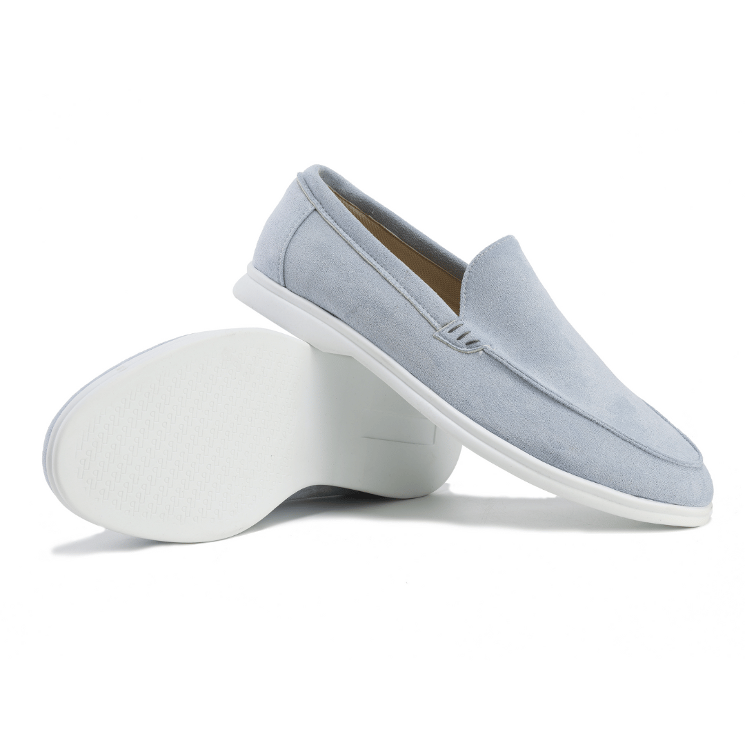 Men's Slip-On Loafers Comfortable Memory Foam Leather Blend 12