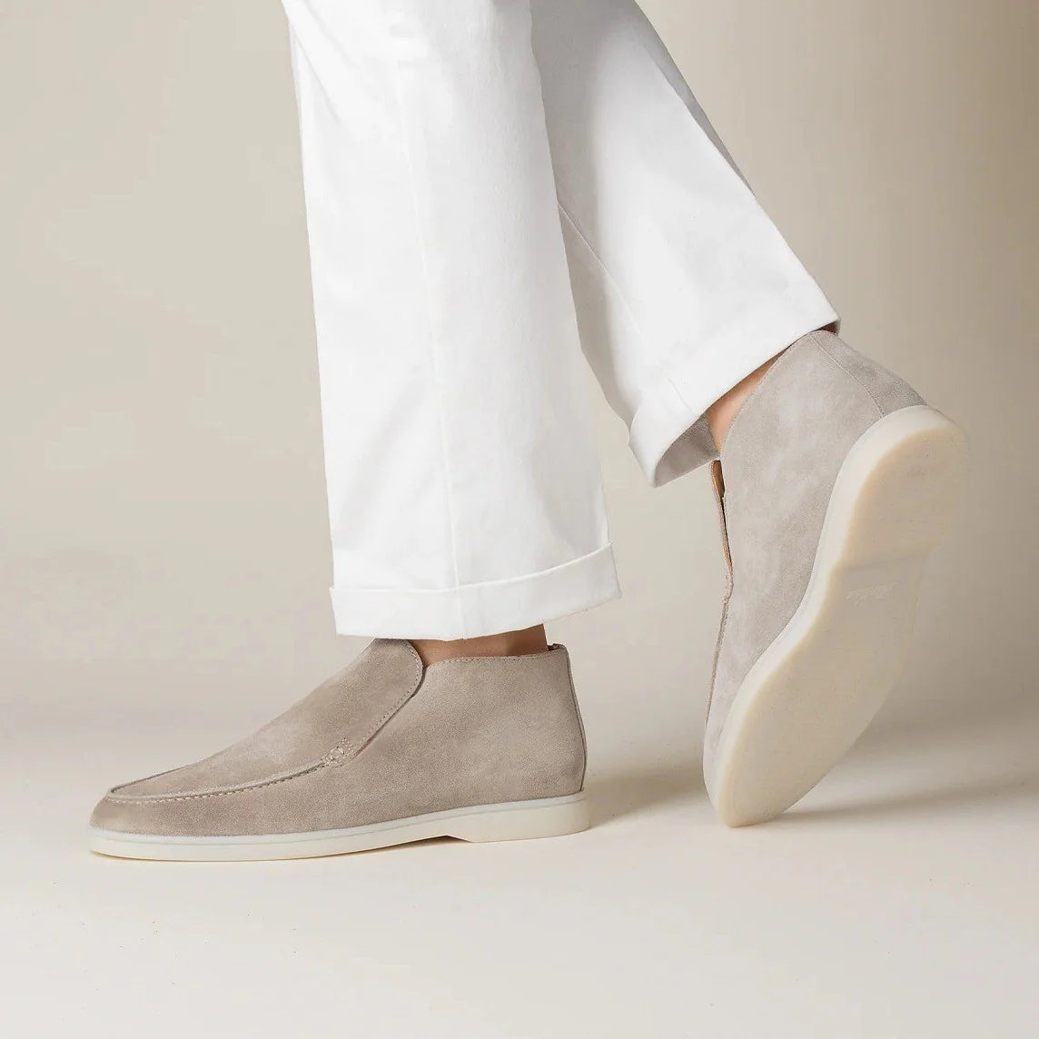 Men's Slip-On Loafers Comfortable Soft Blend Cushioned Insole 2