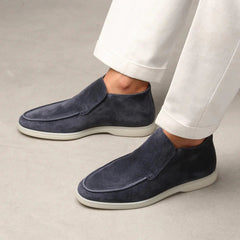 Men's Slip-On Loafers Comfortable Soft Blend Cushioned Insole 3