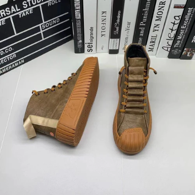 Men's Supportive Boots with Height Enhancement Durable Design 4