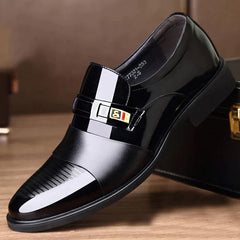 Men's Supportive Business Casual Shoes Durable Material Blend 0