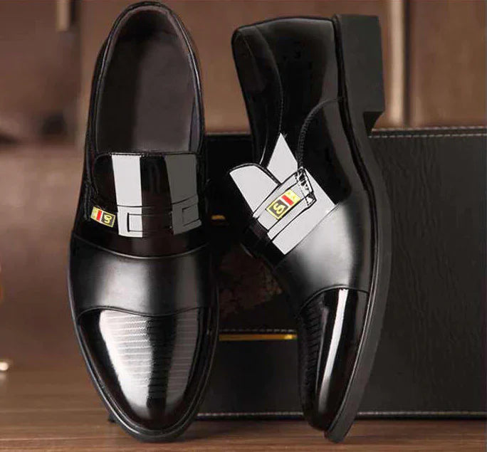 Men's Supportive Business Casual Shoes Durable Material Blend 1