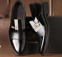 Men's Supportive Business Casual Shoes Durable Material Blend 1