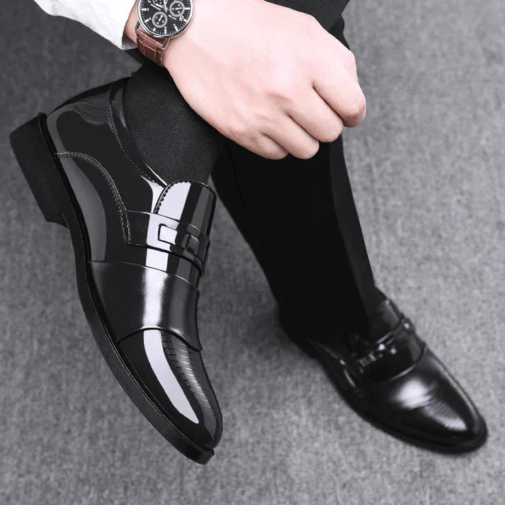 Men's Supportive Business Casual Shoes Durable Material Blend 3