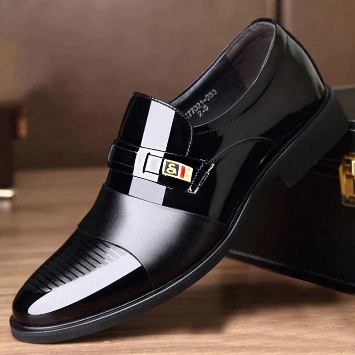 Men's Supportive Business Casual Shoes Durable Material Blend 7