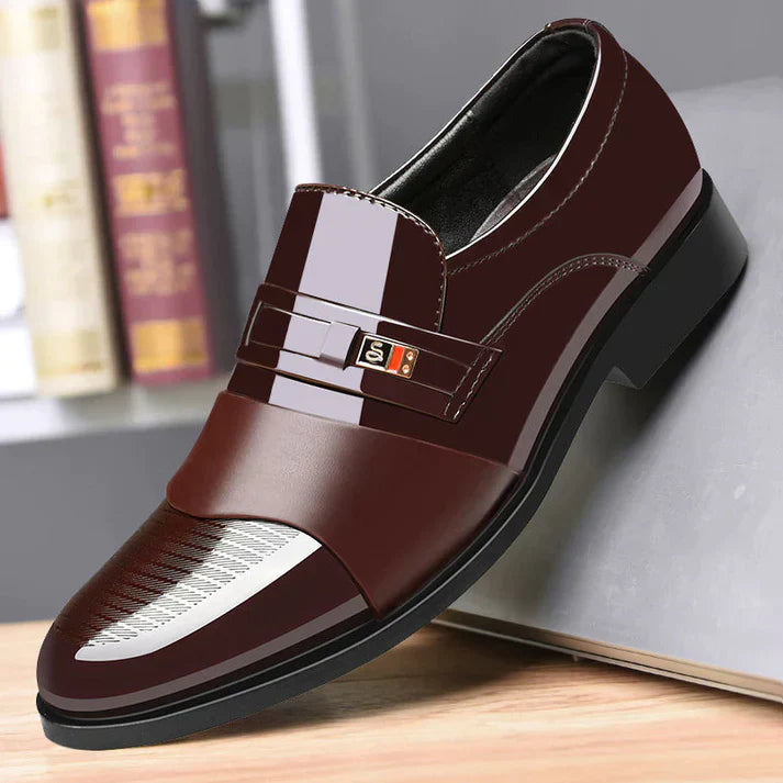 Men's Supportive Business Casual Shoes Durable Material Blend 8