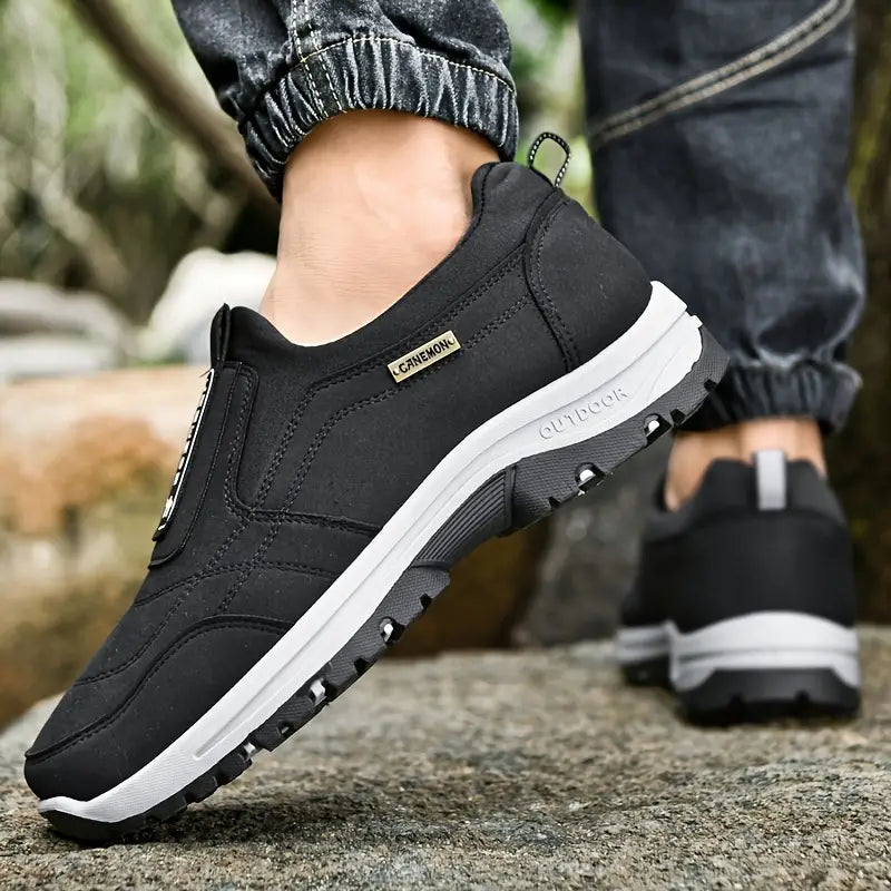 Men's Supportive Hiking Shoes Comfortable Synthetic Blend 2