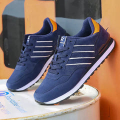 Men's Supportive Trainers Comfortable Cushioned Fabric 1