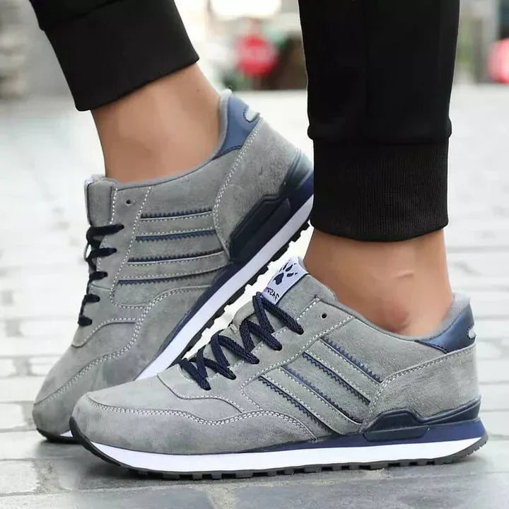 Men's Supportive Trainers Comfortable Cushioned Fabric 3