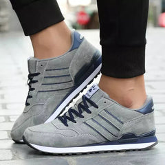 Men's Supportive Trainers Comfortable Cushioned Fabric 3