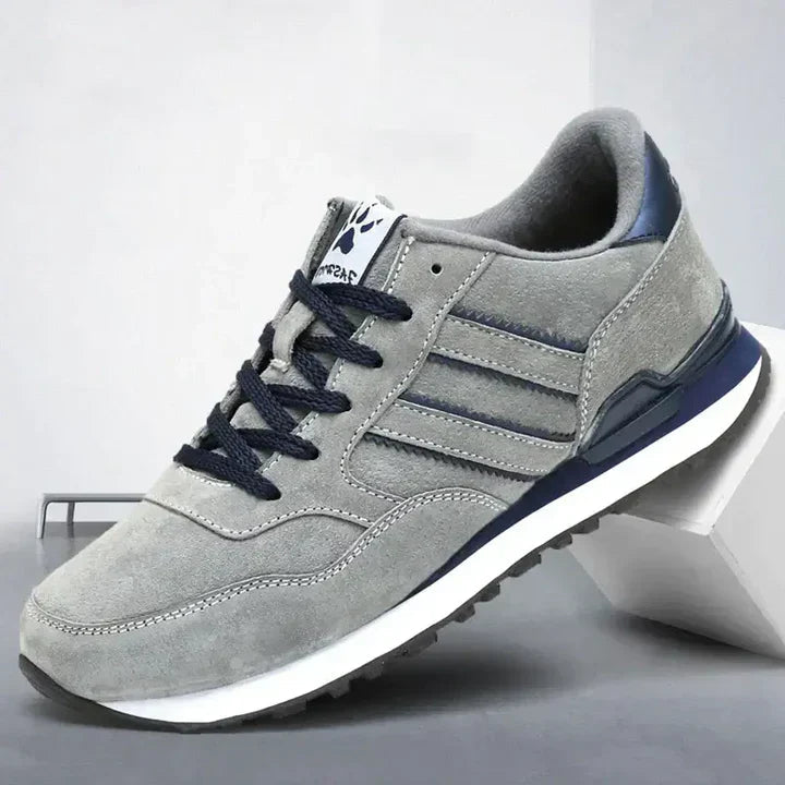 Men's Supportive Trainers Comfortable Cushioned Fabric 4