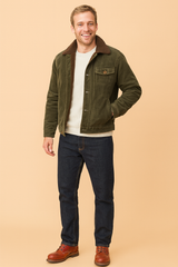 Men's Vintage Button Jacket | Warm 2
