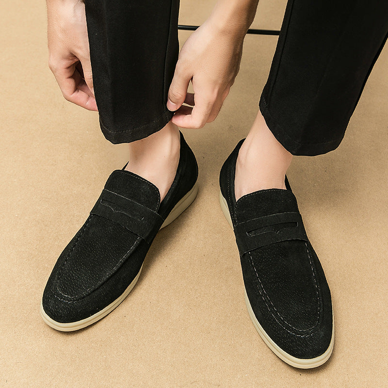 Men's Vintage Loafers Comfortable Slip-On Premium Material 4