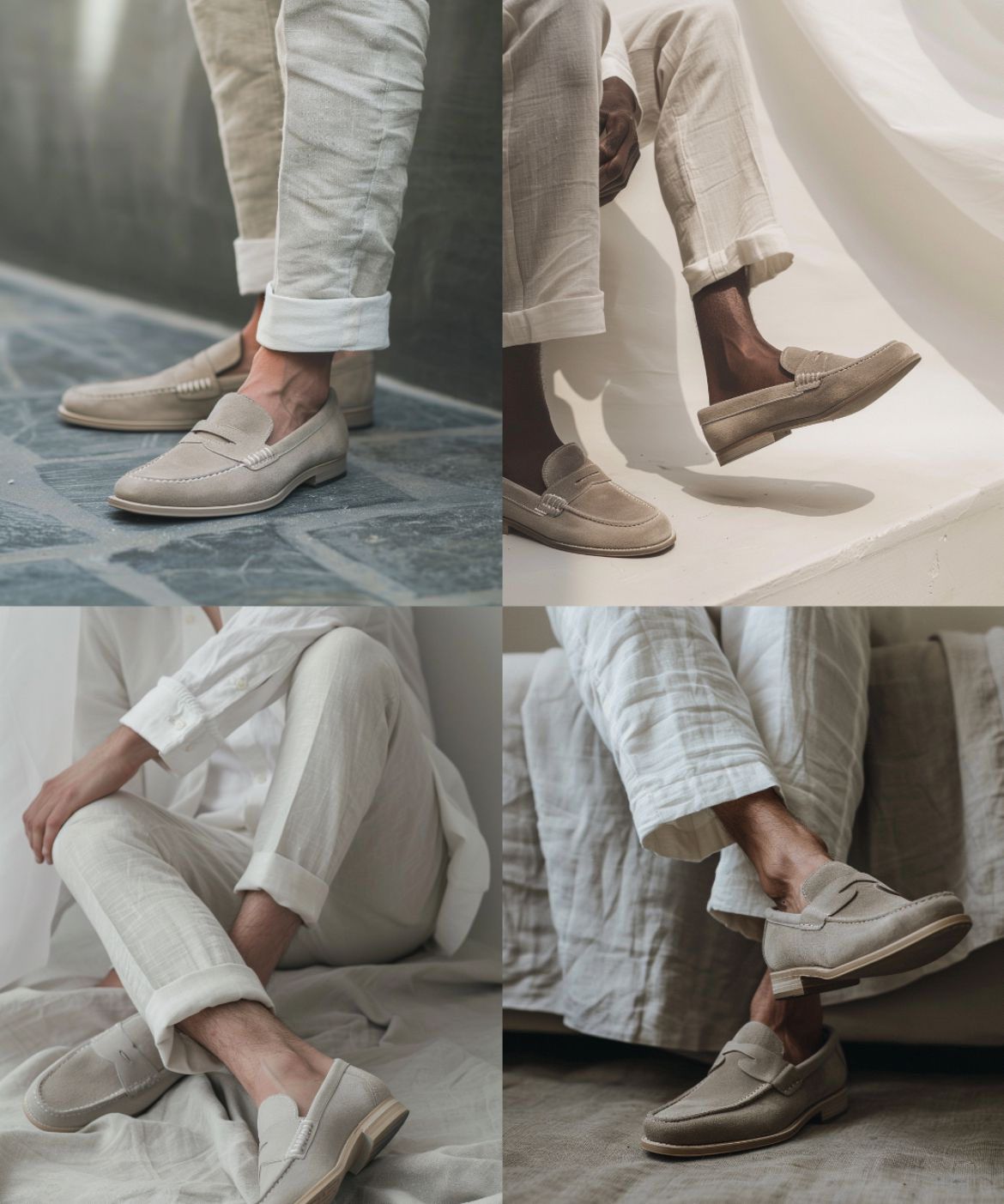 Men's Vintage Loafers Comfortable Slip-On Premium Material 6