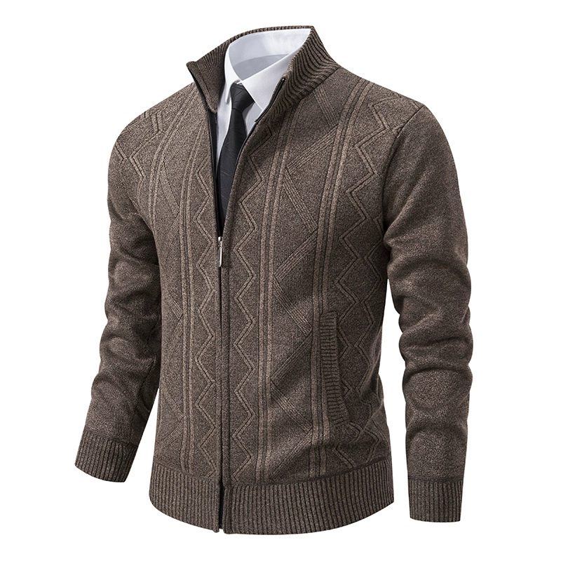 Men's Winter Cardigan | With Zipper 9