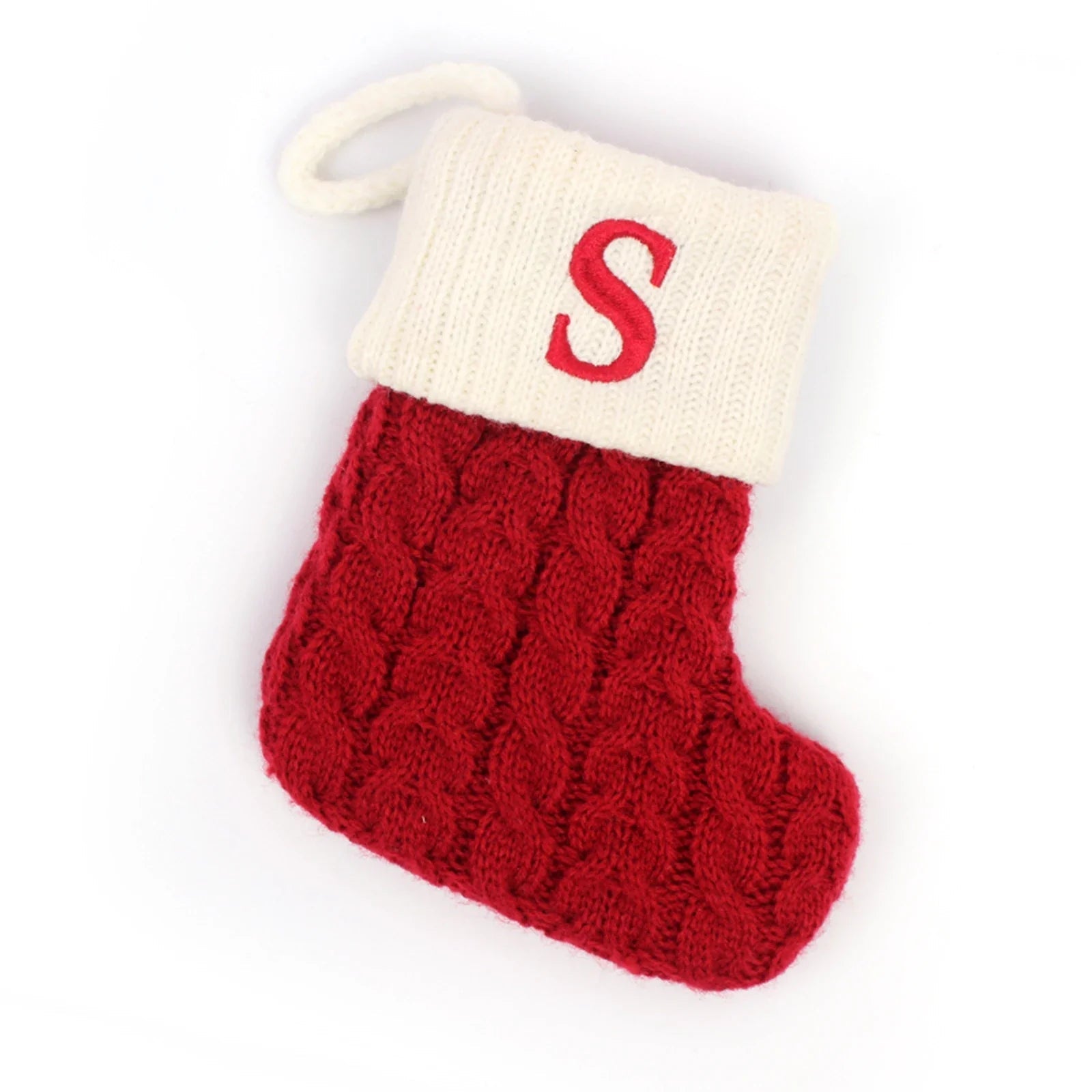 MerrySock – Nordic Christmas Stocking with Soft Plush Cuff 24