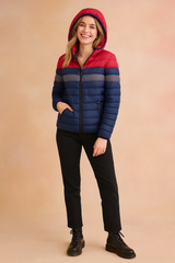 Michał | Quilted winter jacket with a hood 0