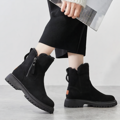 Mid-Calf Snow Boots for Women – Cozy & Stylish Winter Essential 2