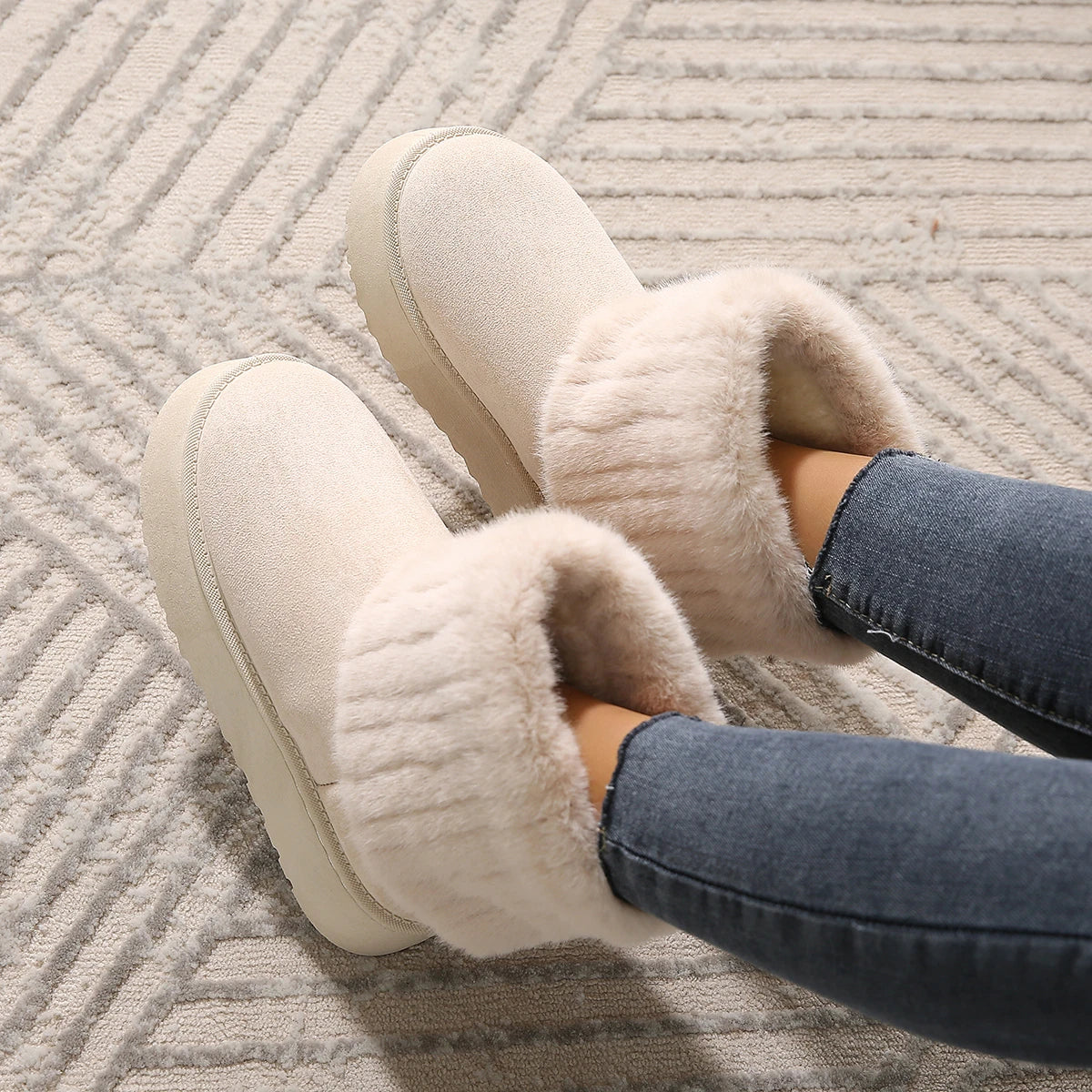 Mid-Calf Snow Boots for Women – Stylish & Warm Comfort 5