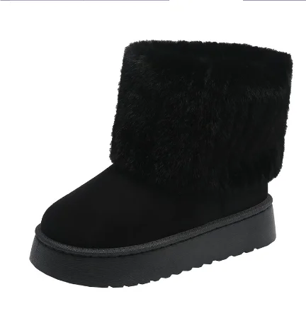 Mid-Calf Snow Boots for Women – Stylish & Warm Comfort 6