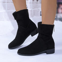 Mid-Heel Ankle Boots for Women – Chic & Versatile Style 1