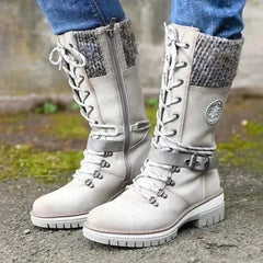Mid-Tube Martin Boots for Women – Stylish & Cozy for Winter 3
