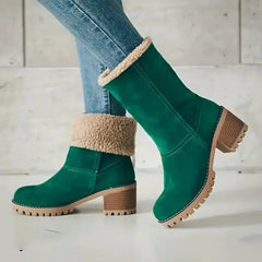 Mid-Tube Snow Boots for Women – Stylish & Versatile 2