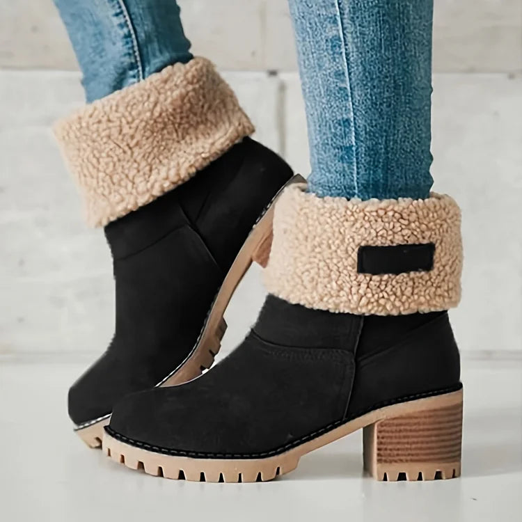 Mid-Tube Snow Boots for Women – Stylish & Versatile 4