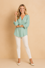 Milena | Stylish Button-Up Blouse 1
