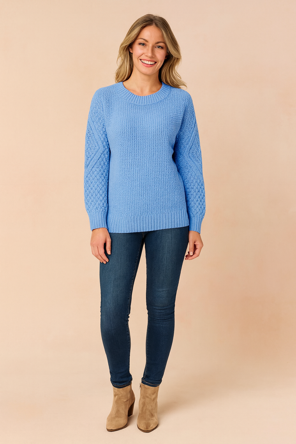 Milena | Sweater with decorative sleeves 3