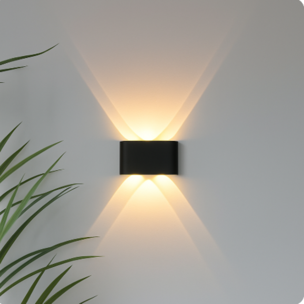 Modern Indoor Outdoor Wall Light – Minimalist LED Fixture 4