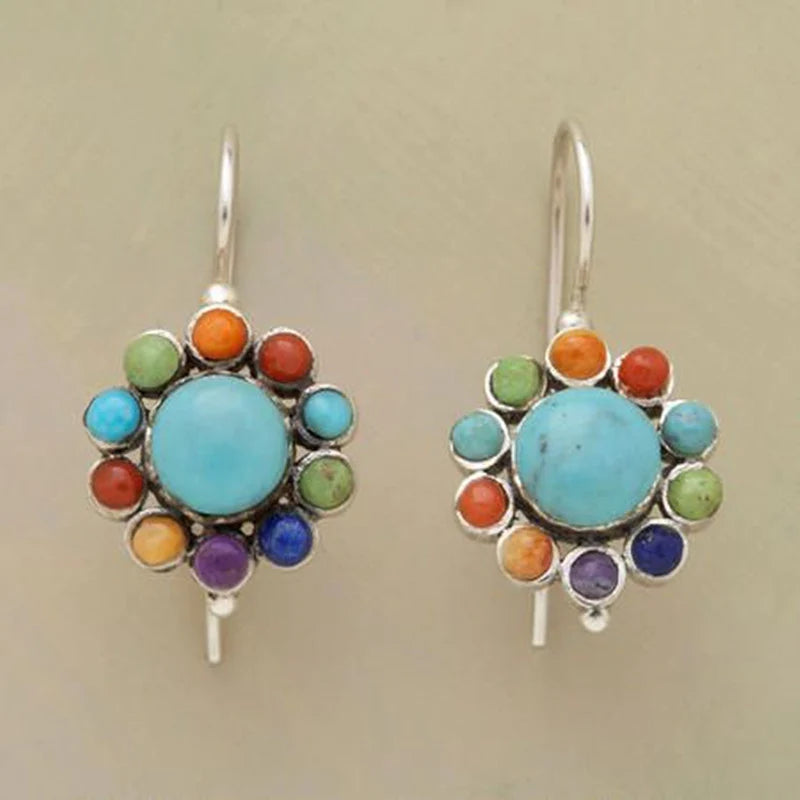 Multicolor Turquoise Earrings – Elegant Jewelry for Every Occasion 0