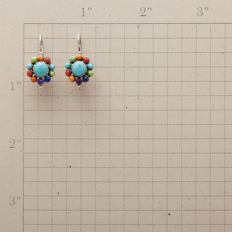 Multicolor Turquoise Earrings – Elegant Jewelry for Every Occasion 1