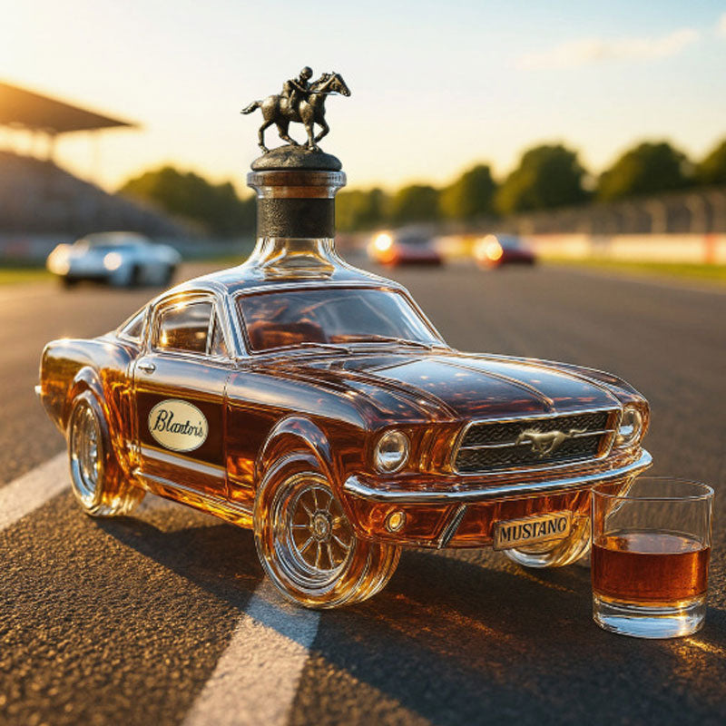 Mustang Car Shaped Whiskey Decanter for Home Bar 0