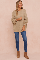 Natalia | Oversized round neck sweater 1