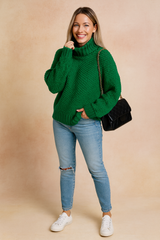 Natalia | Oversized turtleneck sweater 3