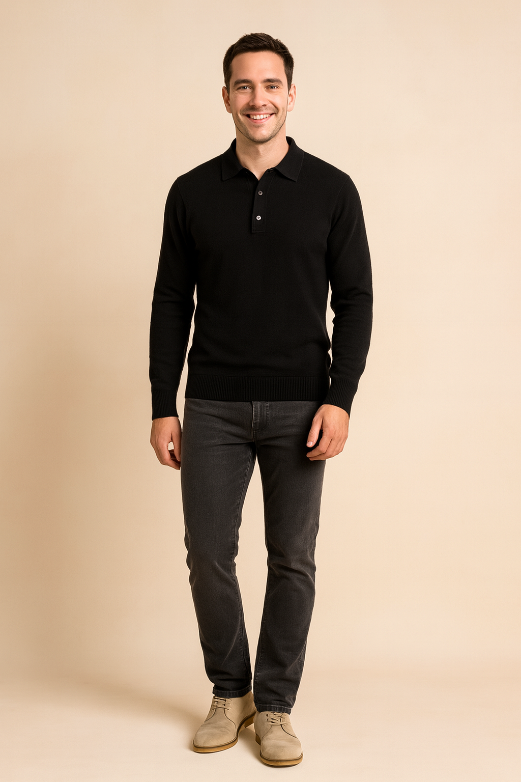 New Year's Eve | Sweater with an Elegant Collar 0