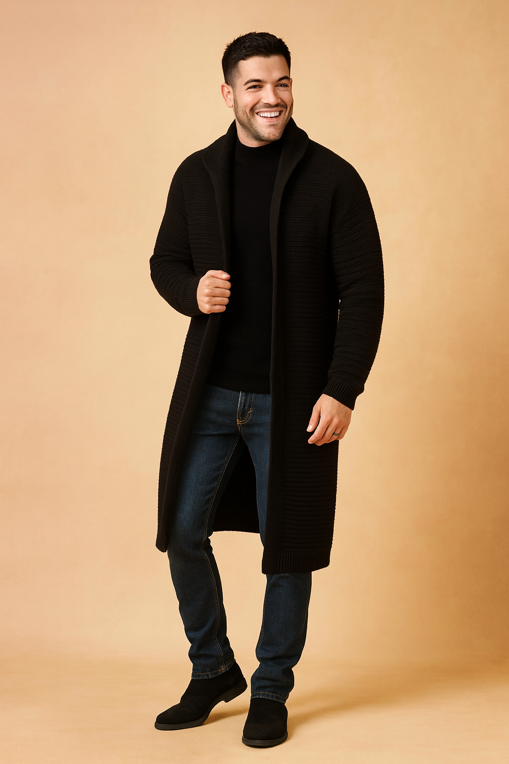 Niels | Stand-up Collar Cardigan 0
