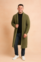 Niels | Stand-up Collar Cardigan 1