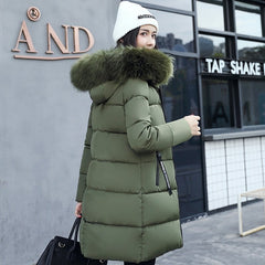 Helena | Long Winter Parka with Hood