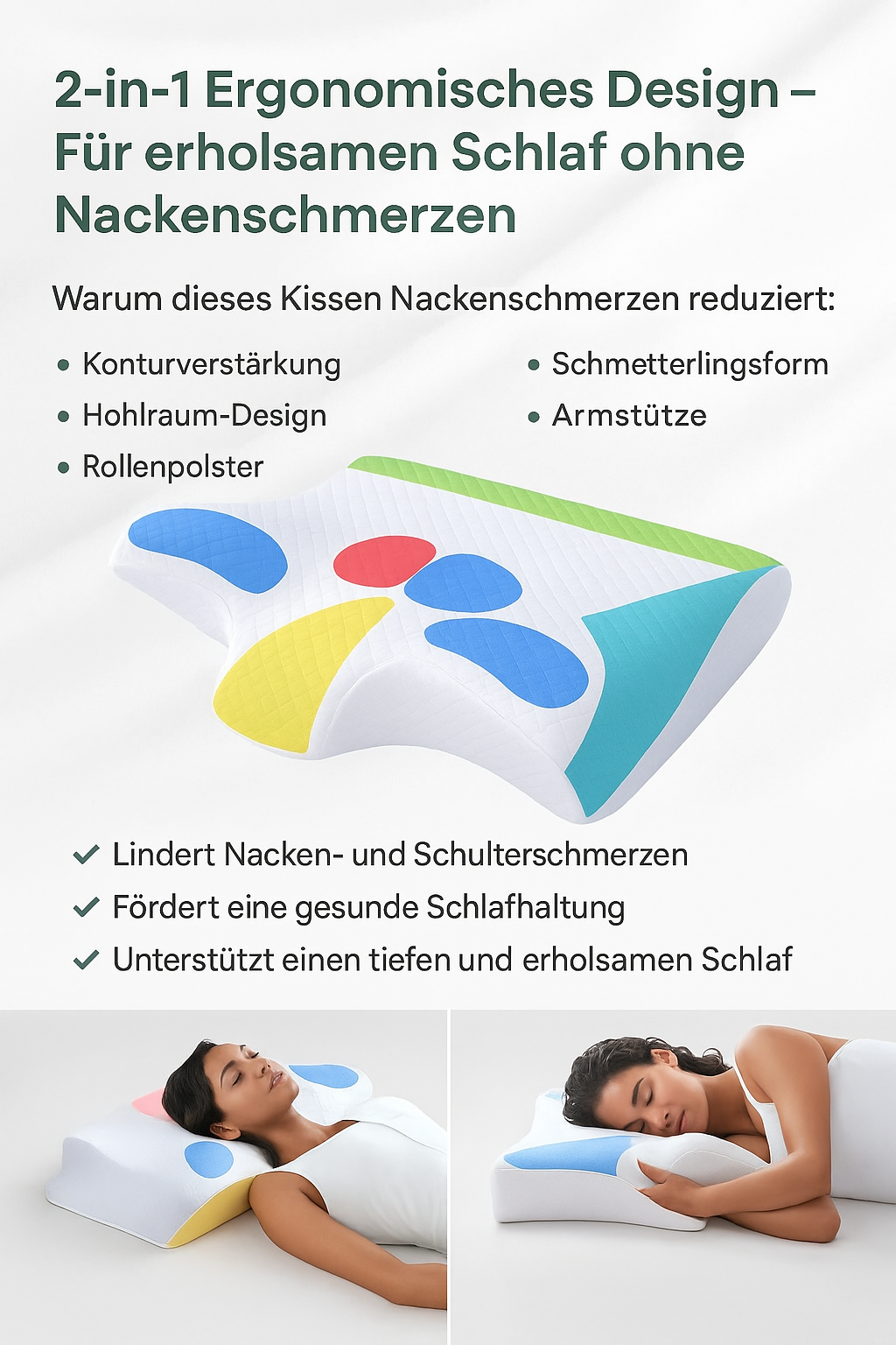 Orthopedic Memory Pillow – DreamAlign 3