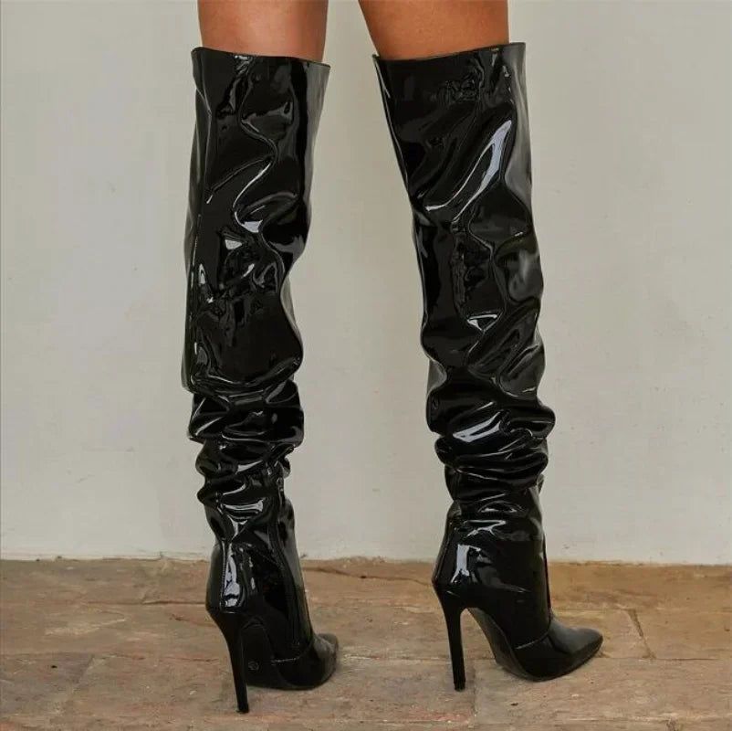 Over-the-knee boots for women | Pointed-toe stilettos 1