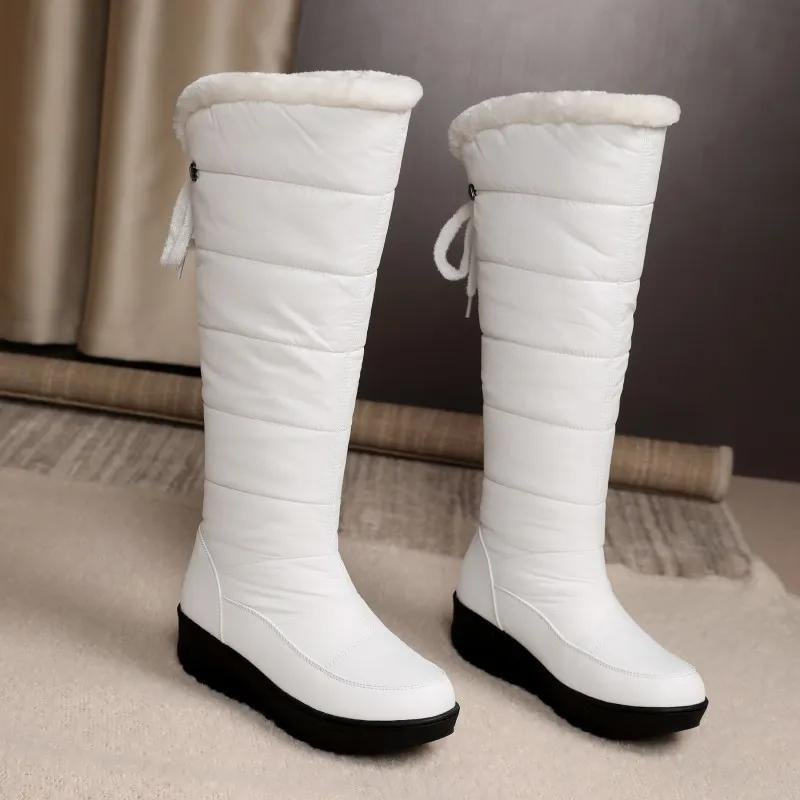 Plush Lace-Up Winter Boots for Women – Cozy & Stylish 4