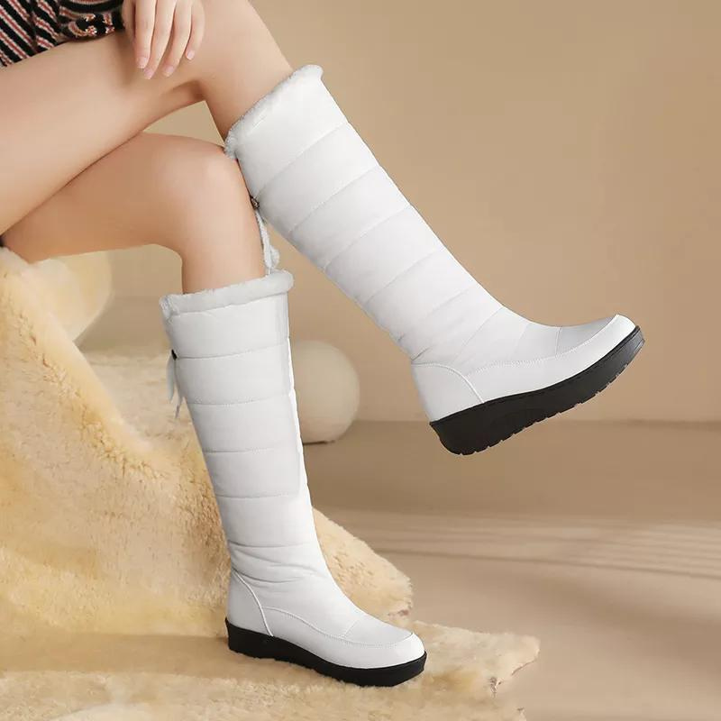 Plush Lace-Up Winter Boots for Women – Cozy & Stylish 6