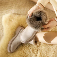 Plush Platform Snow Boots for Women – Stylish & Cozy for Winter 2