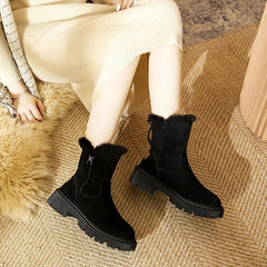 Plush Platform Snow Boots for Women – Stylish & Cozy for Winter 3