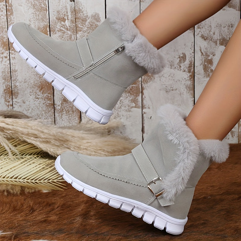 Plush Winter Snow Boots for Women – Stylish & Comfortable 7