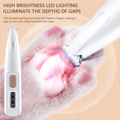 Portable dog paw hair trimmer 1