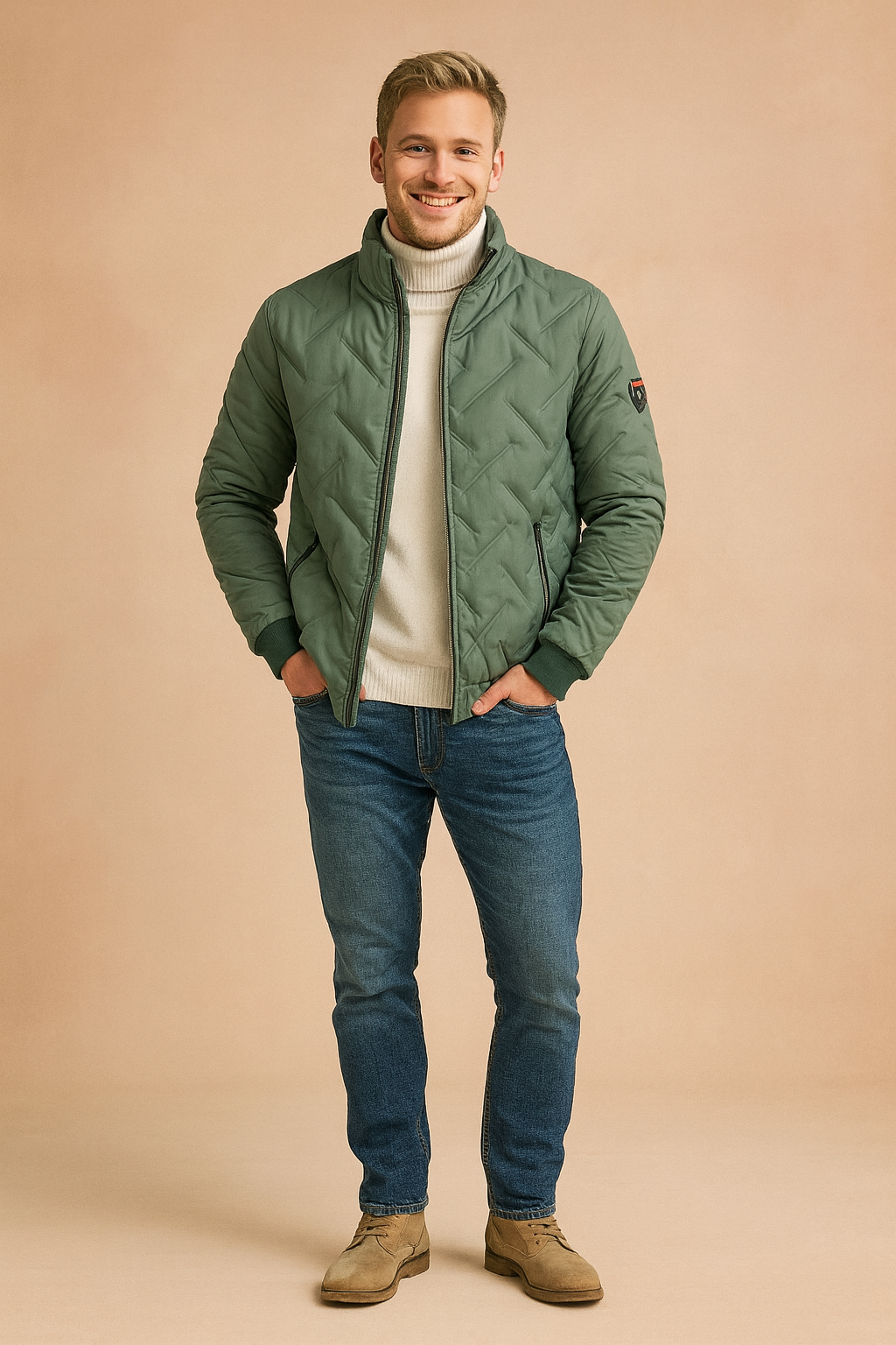 Renzoy | Classic Men's Winter Down Jacket | Warm 2